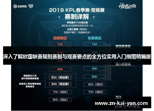 深入了解欧国联赛规则赛制与观赛要点的全方位实用入门指南精编版