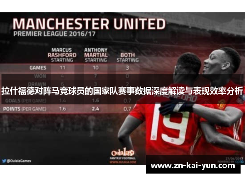 拉什福德对阵马竞球员的国家队赛事数据深度解读与表现效率分析